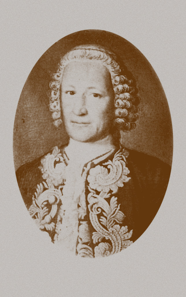 Detail of Portrait of the architect Savva Ivanovich Chevakinsky by Anonymous