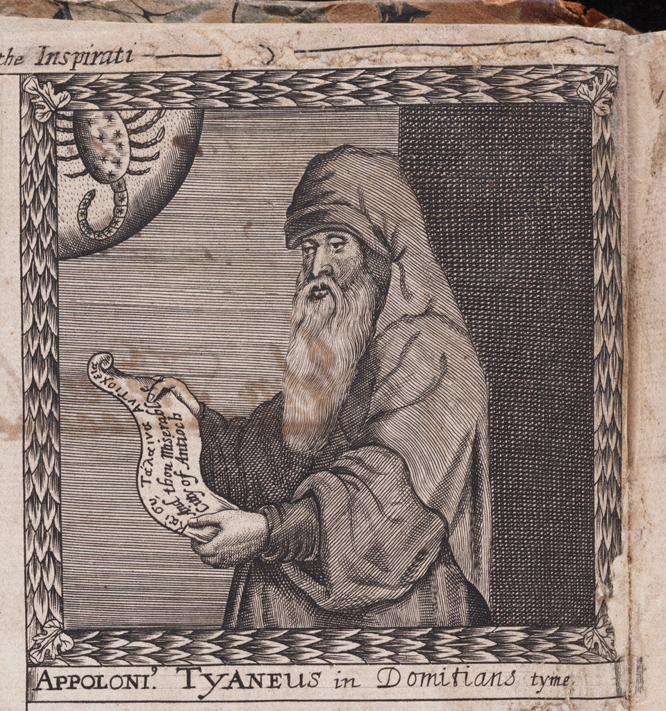 Detail of Apollonius of Tyana by Anonymous