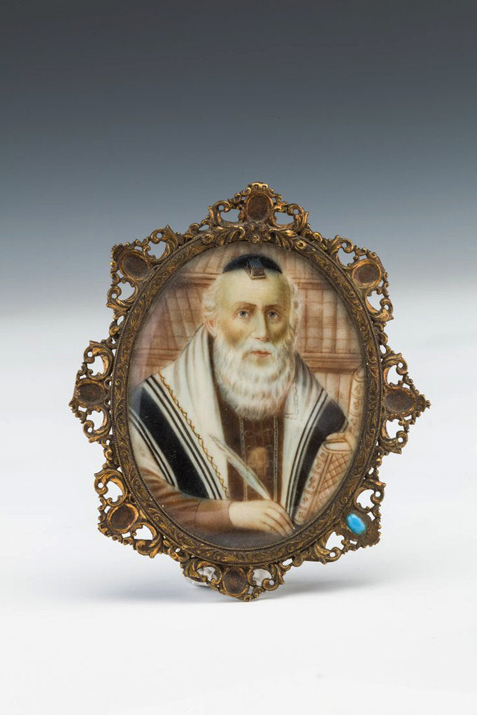 Detail of Vilna Gaon, 19th century by Anonymous