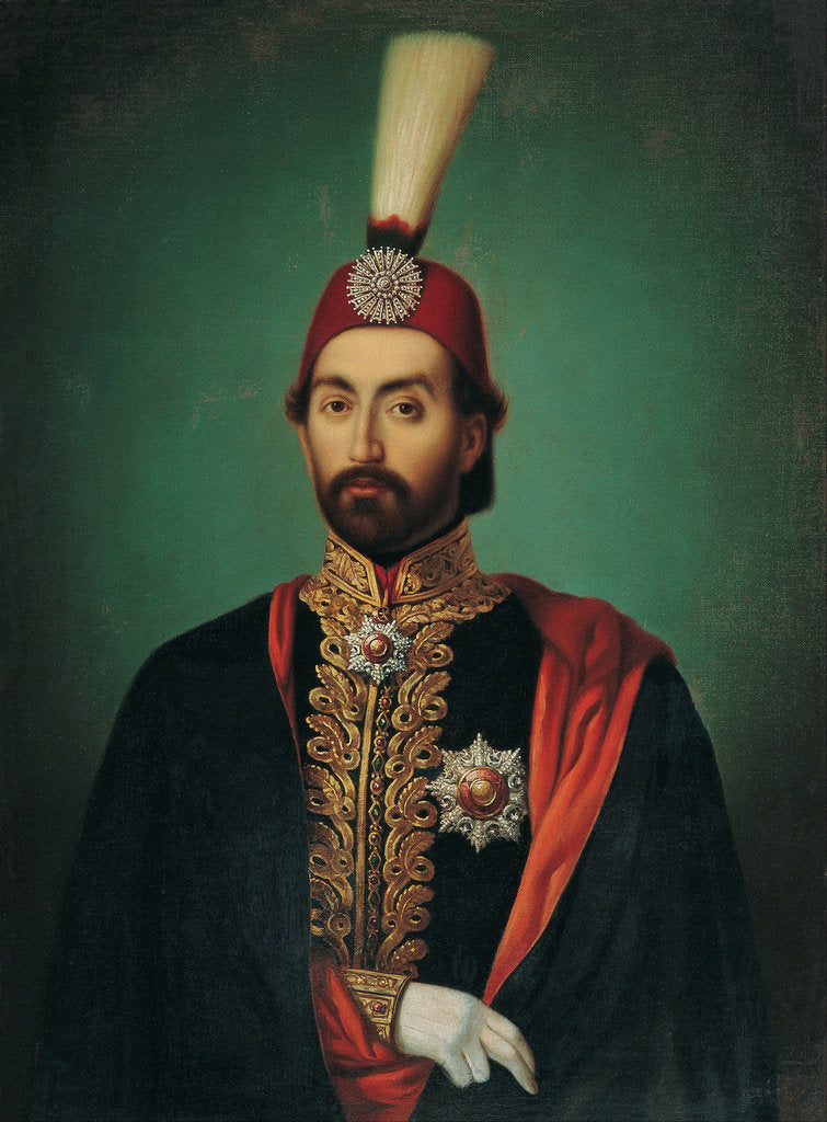 Detail of Sultan Abdülmecid I, Mid of the 19th cen by Anonymous
