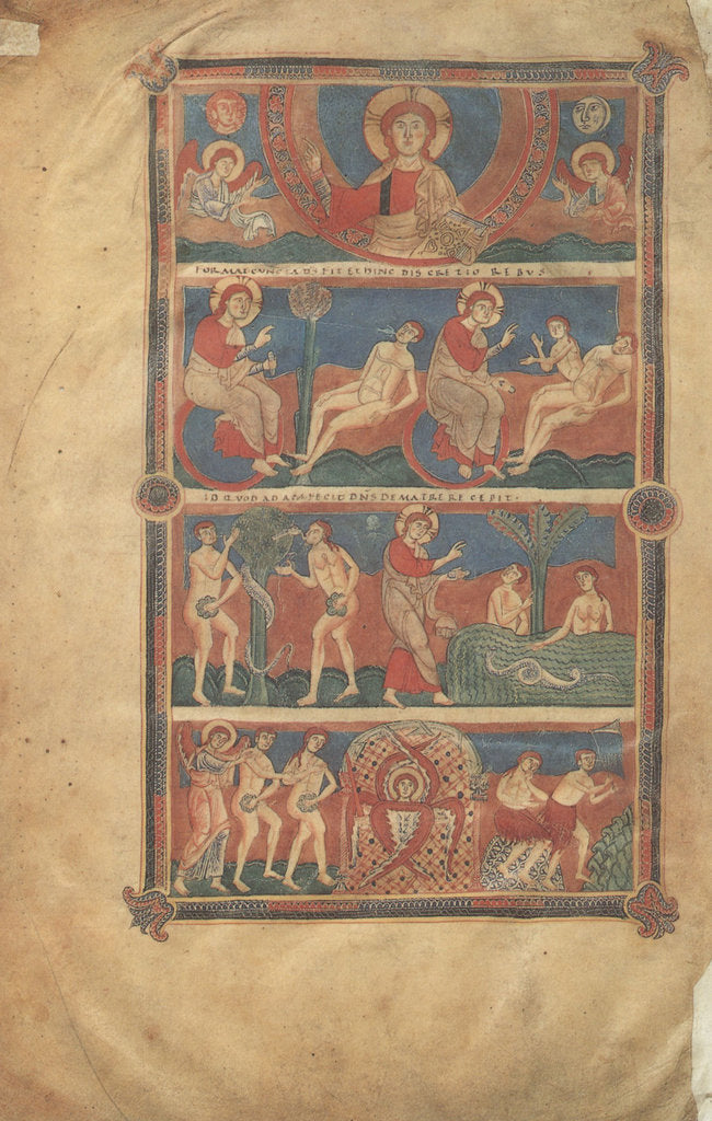 Detail of The Pantheon Bible, 1125-1130 by Anonymous