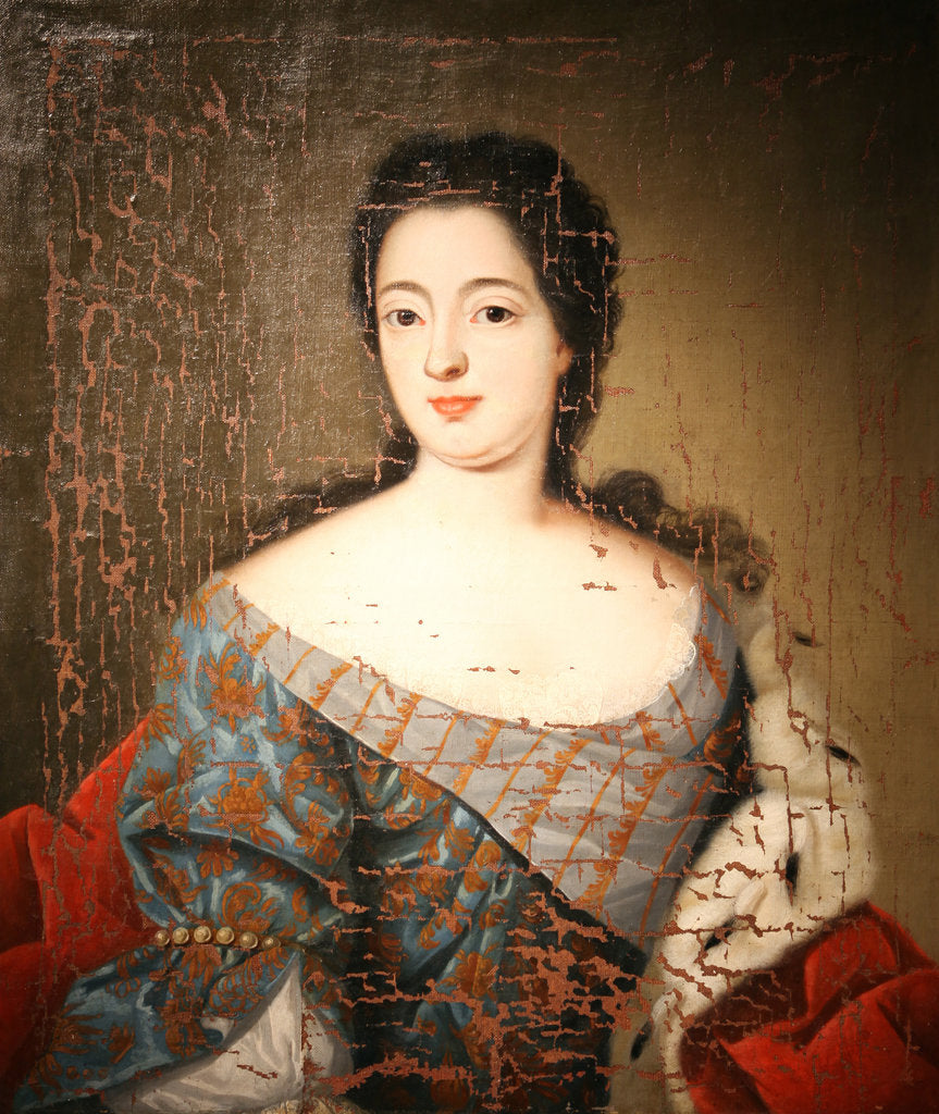Detail of Portrait of Empress Catherine I., Early 18th cen by Anonymous