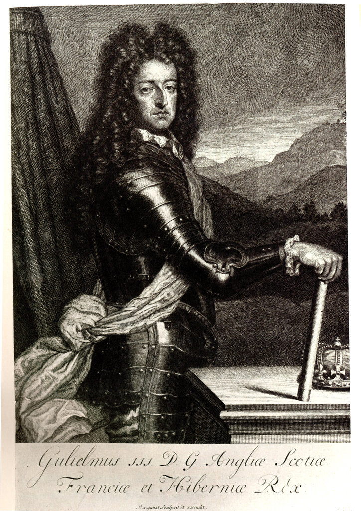 Detail of William III of England and Orange by Anonymous