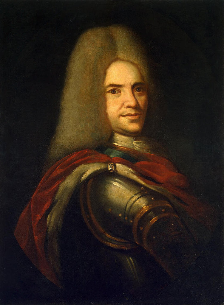 Detail of Portrait of Count Grigory Fyodorovich Dolgoruky, Early 18th cen by Anonymous