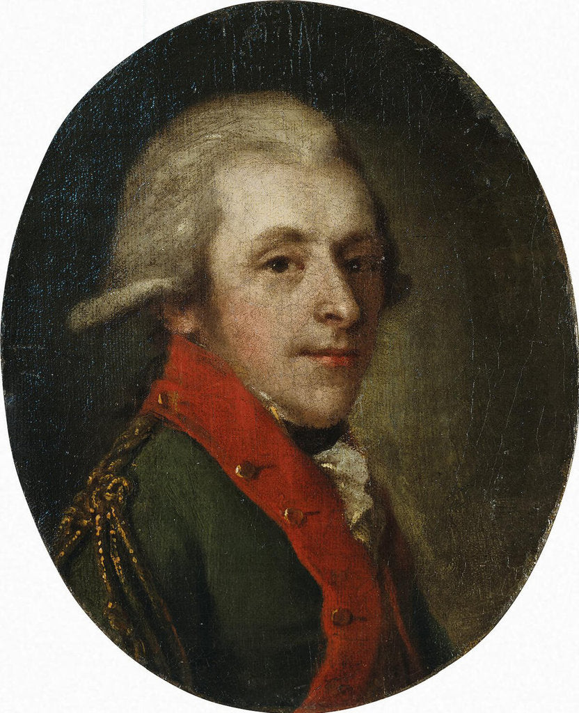 Detail of Portrait of Count Nikolay Alexandrovich Zubov, Late 18th cent by Anonymous