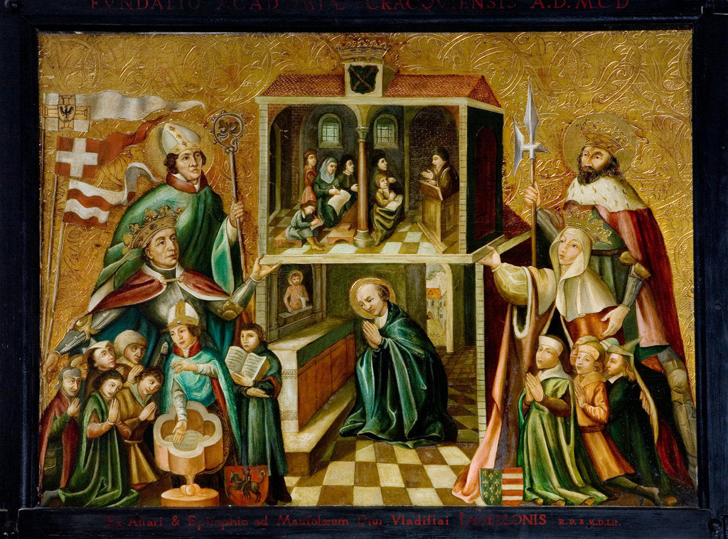 Detail of Jogaila and Jadwiga of Poland by Anonymous