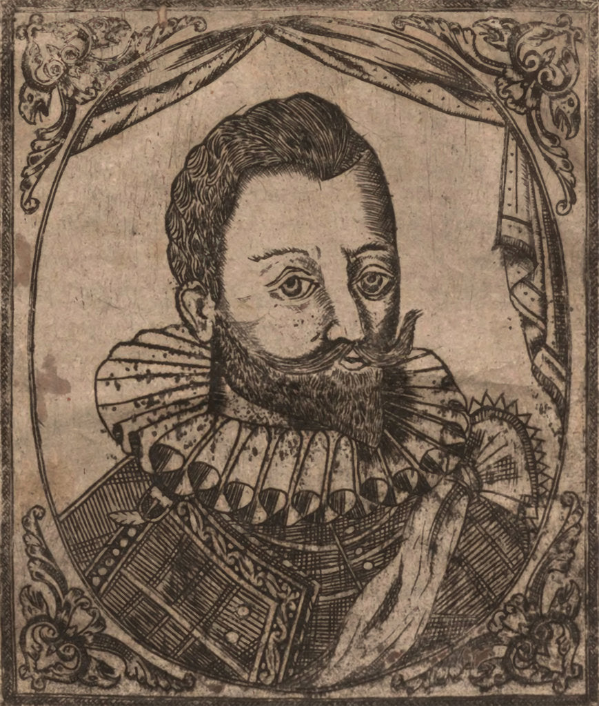 Detail of Portrait of Mikolaj Krzysztof Radziwill, 1745 by Anonymous