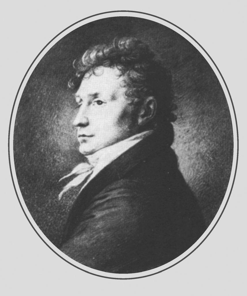 Detail of Portrait of the Composer Friedrich Kuhlau, Early 19th cen by Anonymous