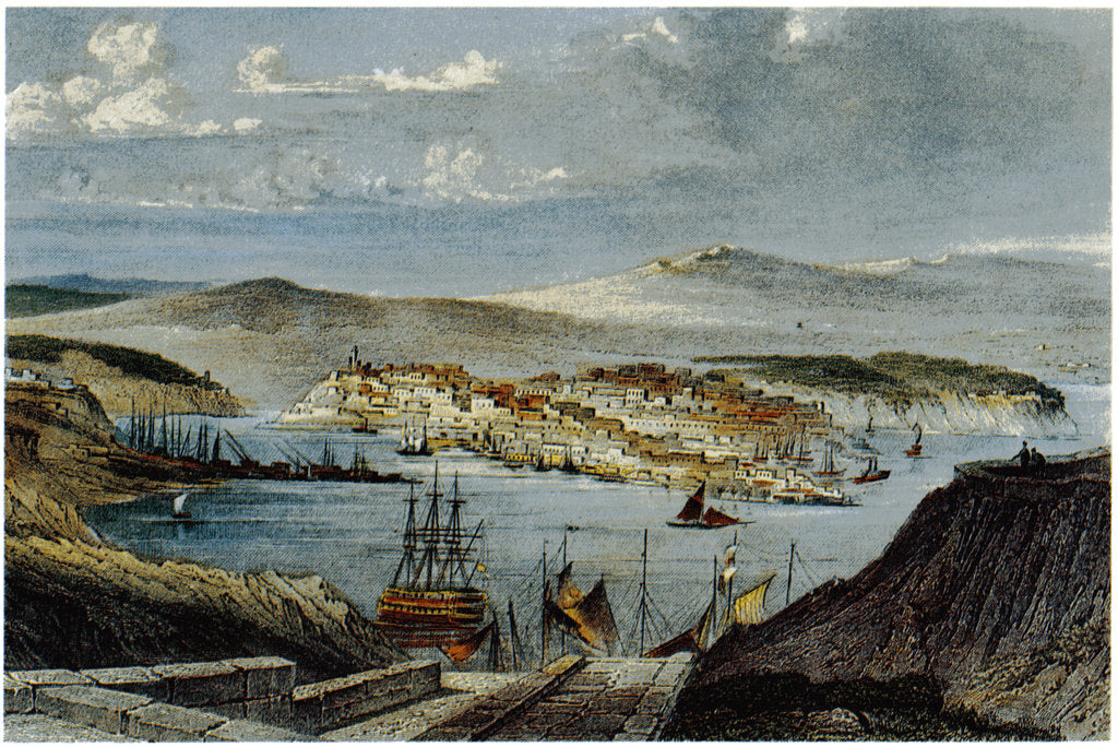 Detail of View of Sevastopol, c. 1850 by Anonymous