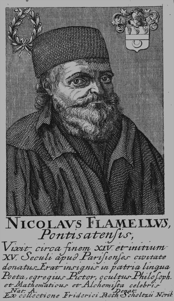 Detail of Nicolas Flamel by Anonymous