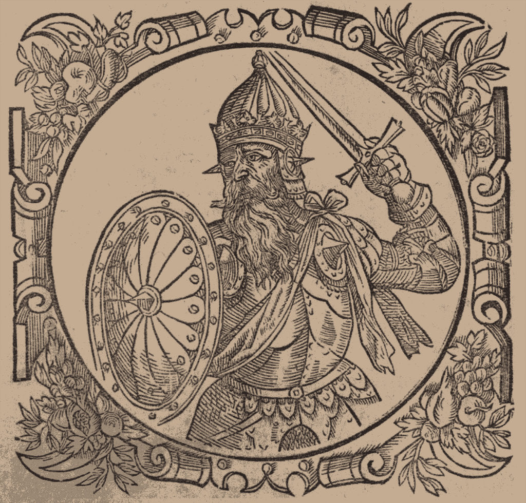 Detail of Mindaugas, King of Lithuania by Anonymous