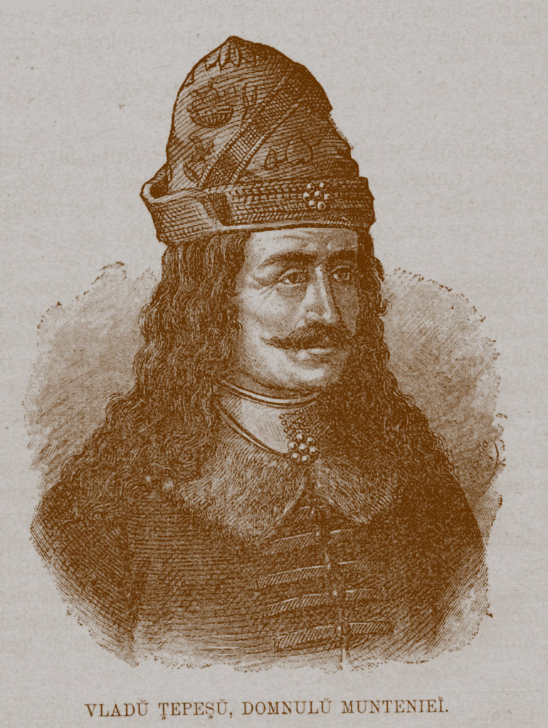 Detail of Vlad III, Prince of Wallachia, 19th century by Anonymous