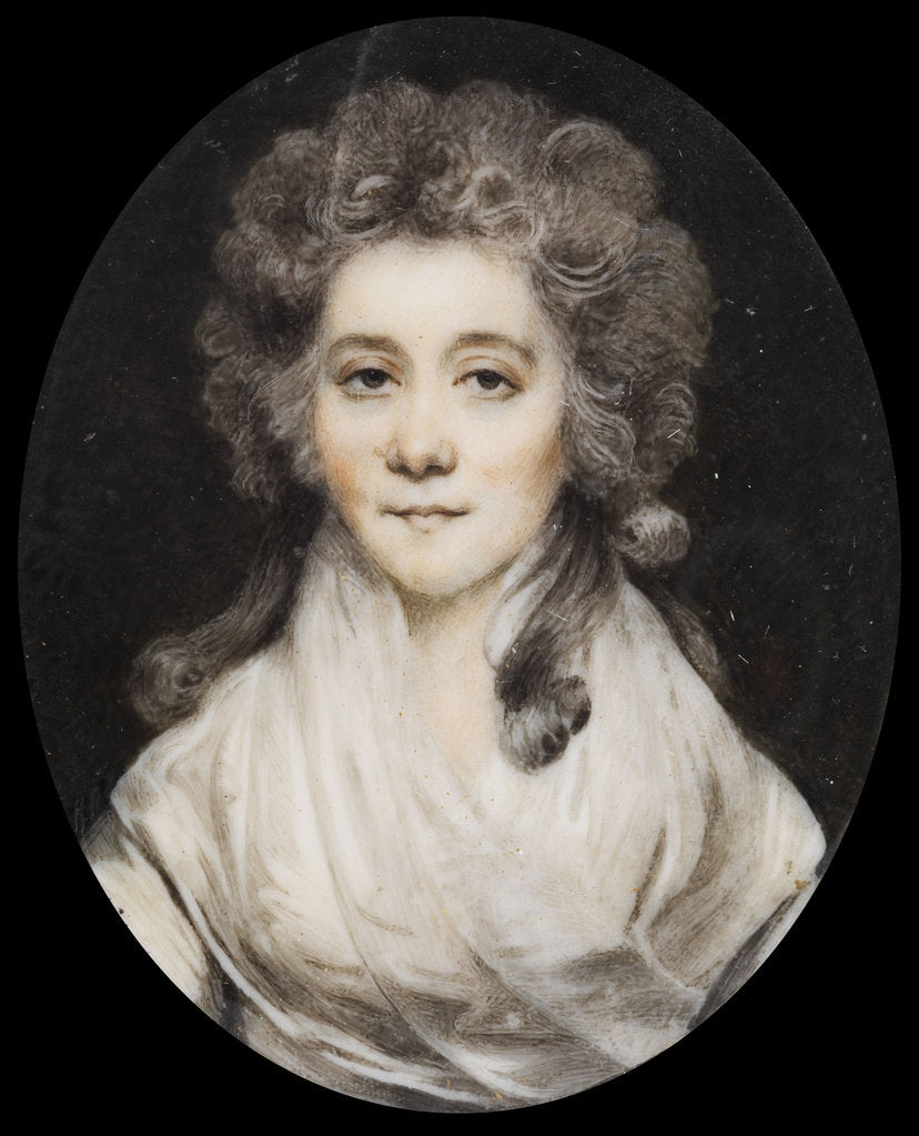 Detail of Portrait of Countess Anna Evgenyevna Obolenskaya, Late 18th cent by Anonymous