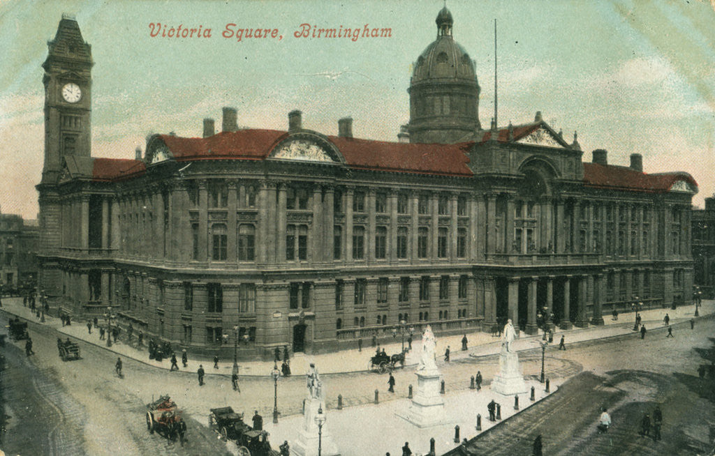 Detail of Victoria Square, Birmingham by Anonymous