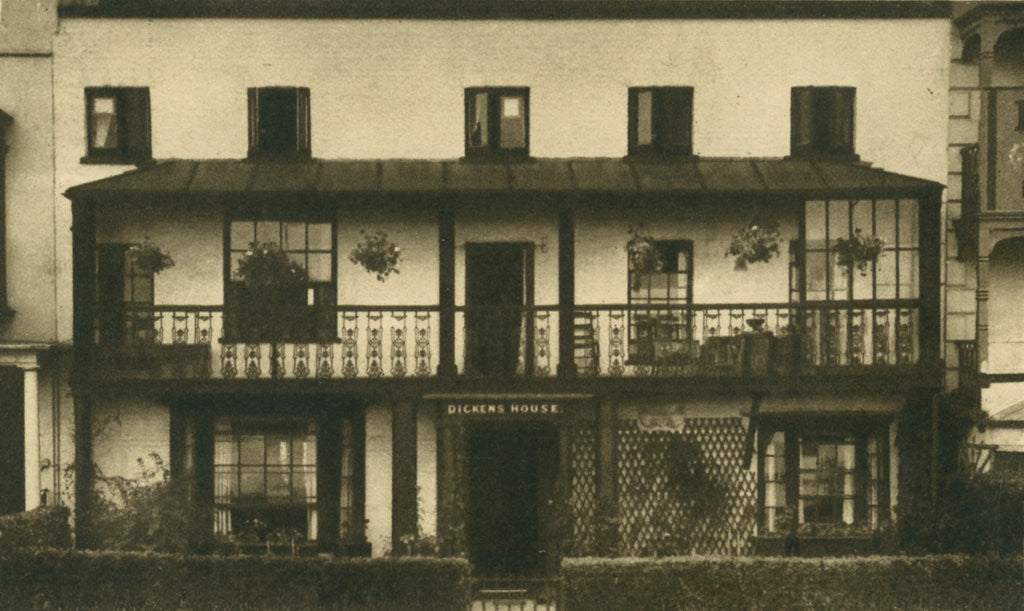 Detail of Dickens House, Broadstairs, Kent by Anonymous