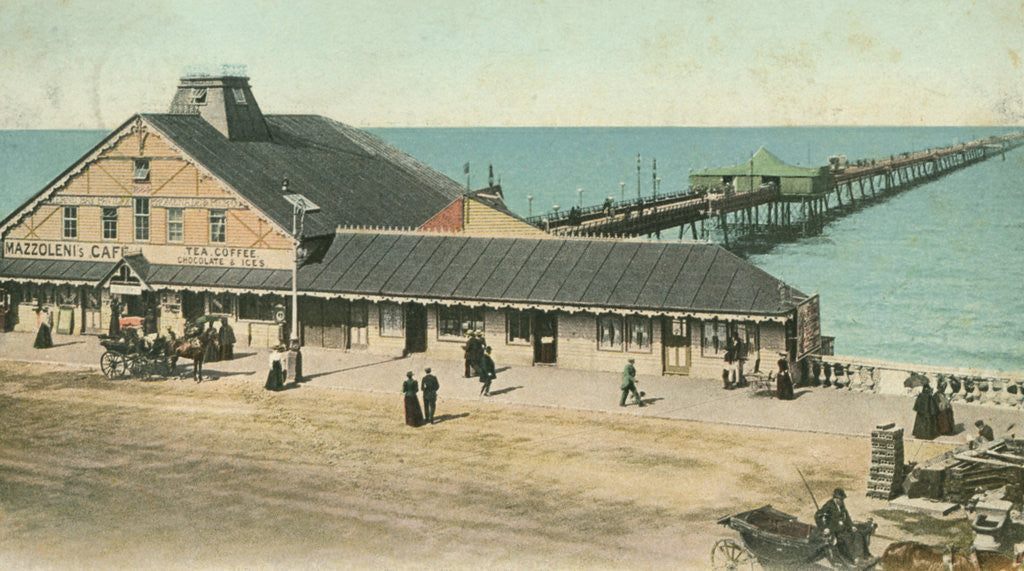 Detail of Herne Bay, The Pier by Anonymous