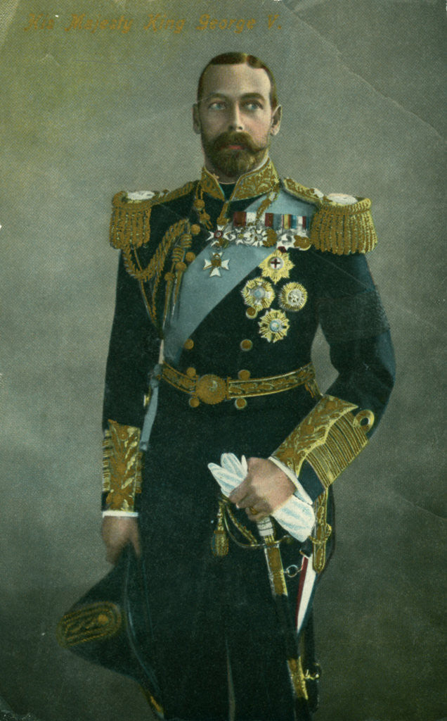 Detail of His Majesty King George V by Anonymous