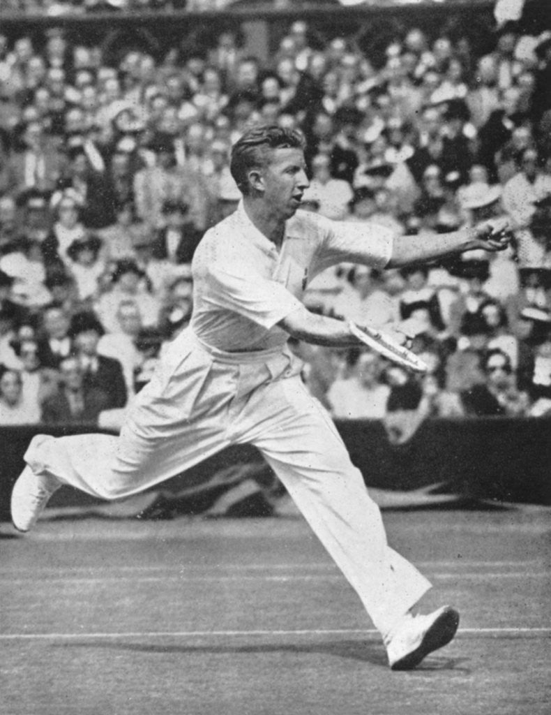 Detail of Donald Budge by Fox Photos