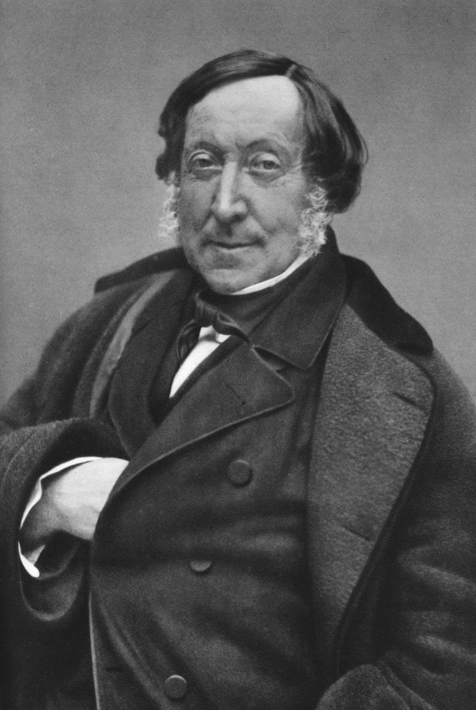 Detail of Gioachino Rossini by Nadar