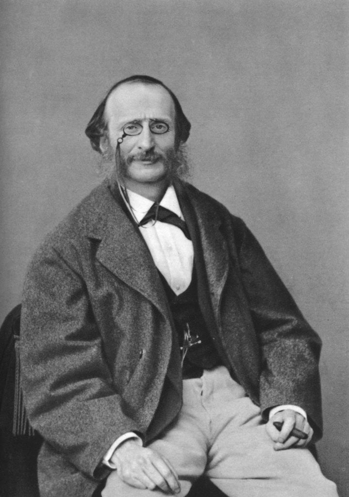 Detail of Jacques Offenbach by Nadar