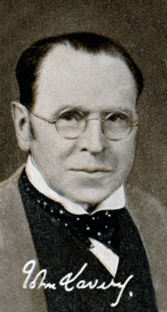 Detail of Sir John Lavery by Anonymous