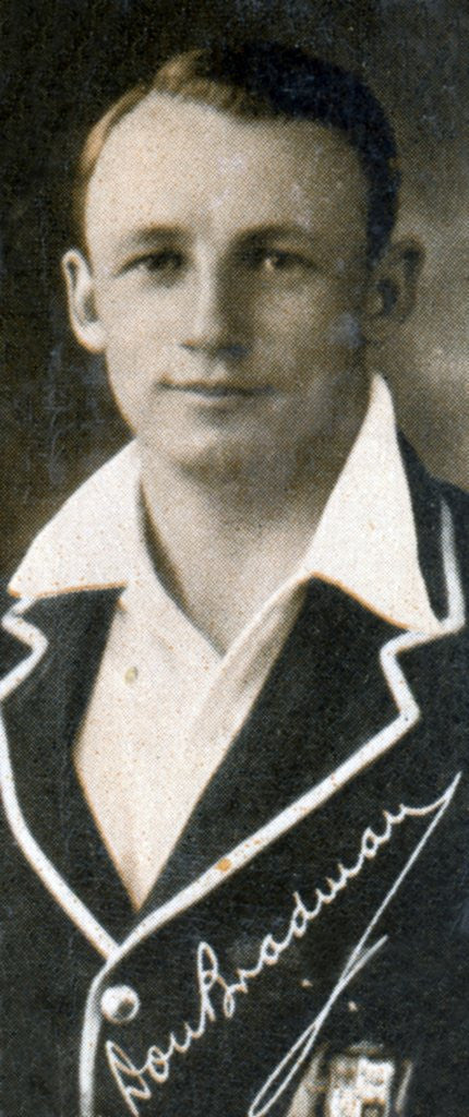 Detail of Donald George 'Don' Bradman by Anonymous