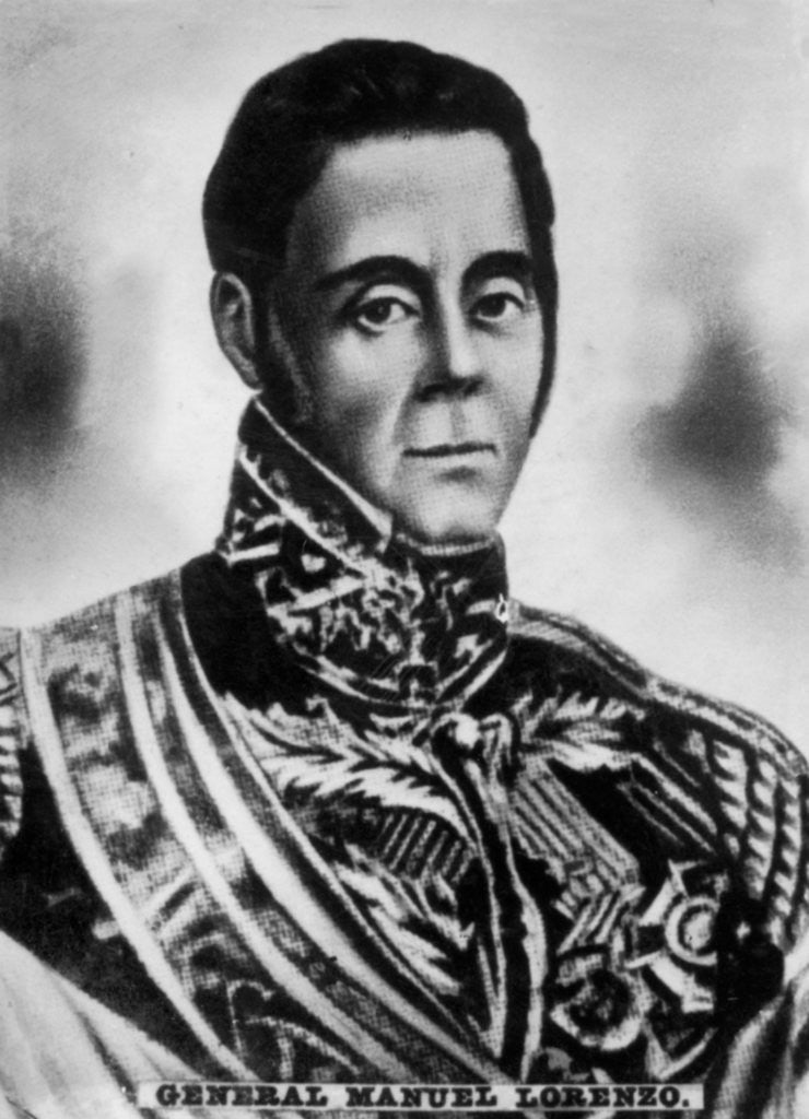 Detail of General Manuel Lorenzo by Anonymous