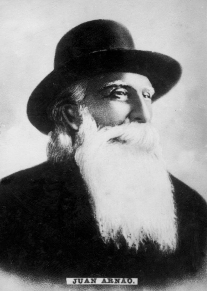 Detail of Juan Arnao, Cuban writer by Anonymous