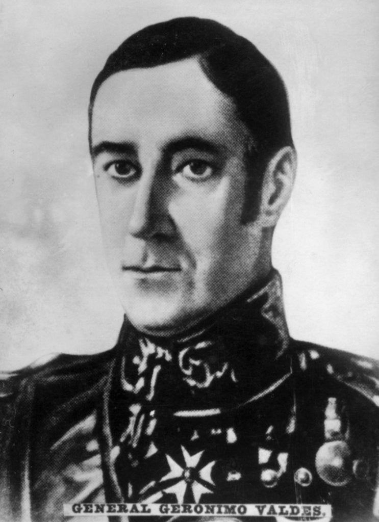 Detail of General Geronimo Valdes by Anonymous
