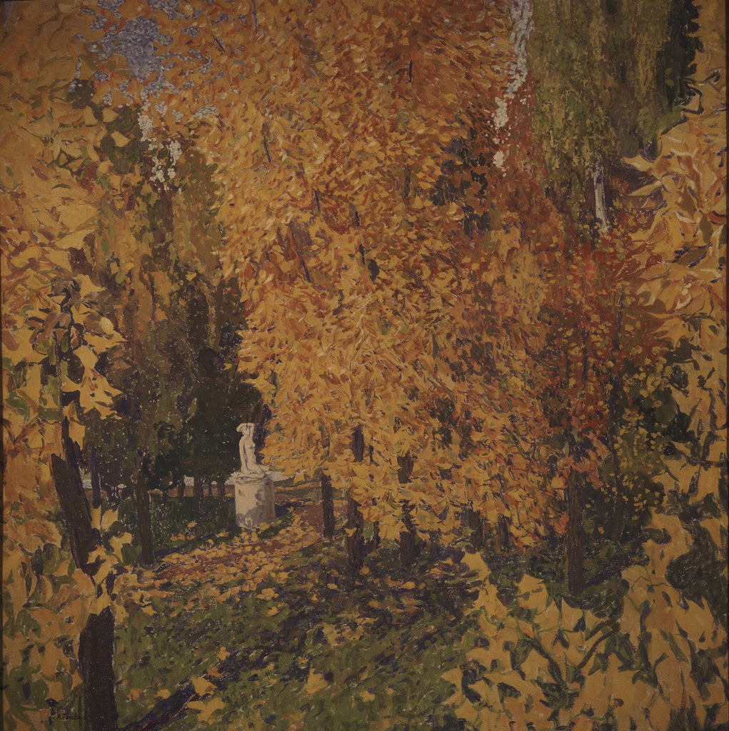 Detail of Autumn, 1920 by Alexander Yakovlevich Golovin