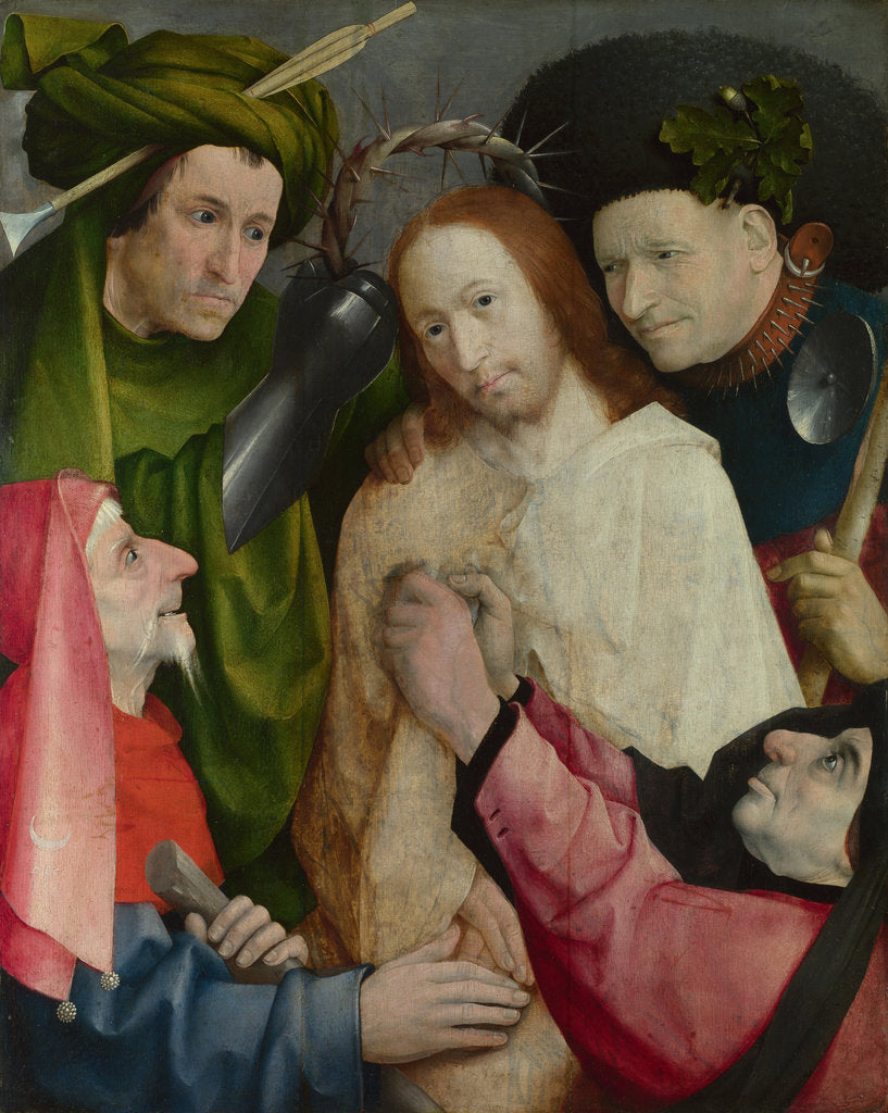 Detail of The Mocking of Christ, c. 1500 by Hieronymus Bosch