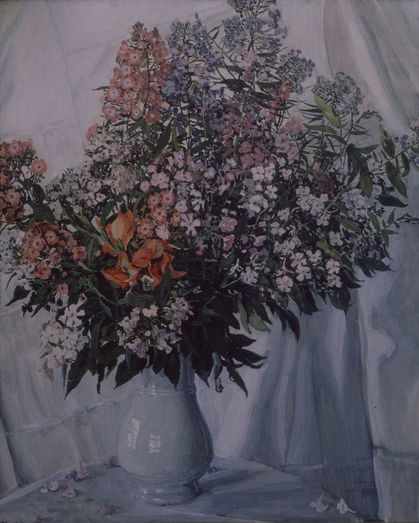 Detail of Still life. Phloxes, 1911 by Alexander Yakovlevich Golovin