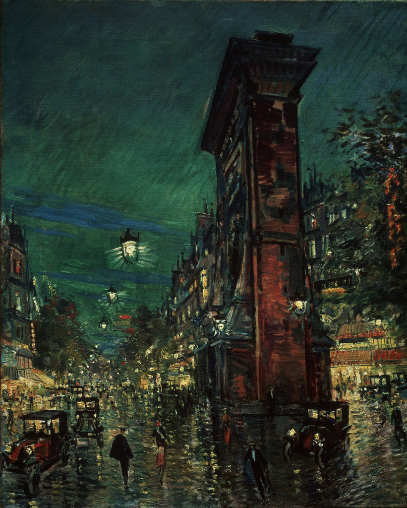 Detail of Paris, Porte Saint-Denis, 1923-1939 by Konstantin Alexeyevich Korovin