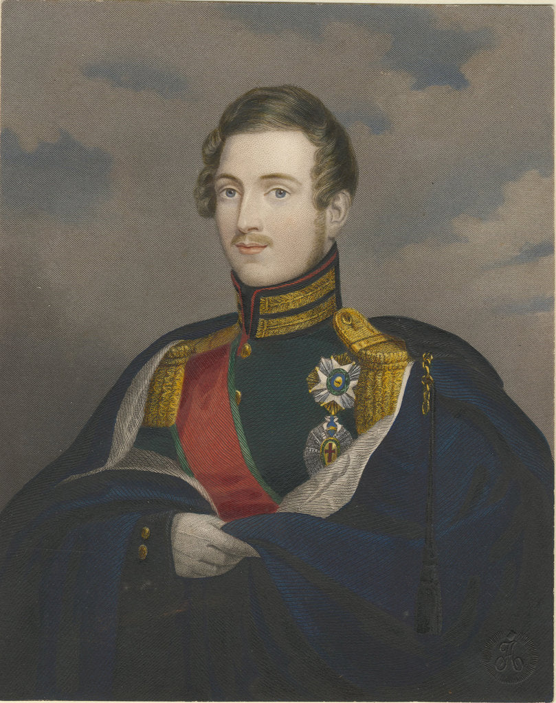 Detail of Grand Duke Constantine Pavlovich of Russia, 1825 by Anonymous
