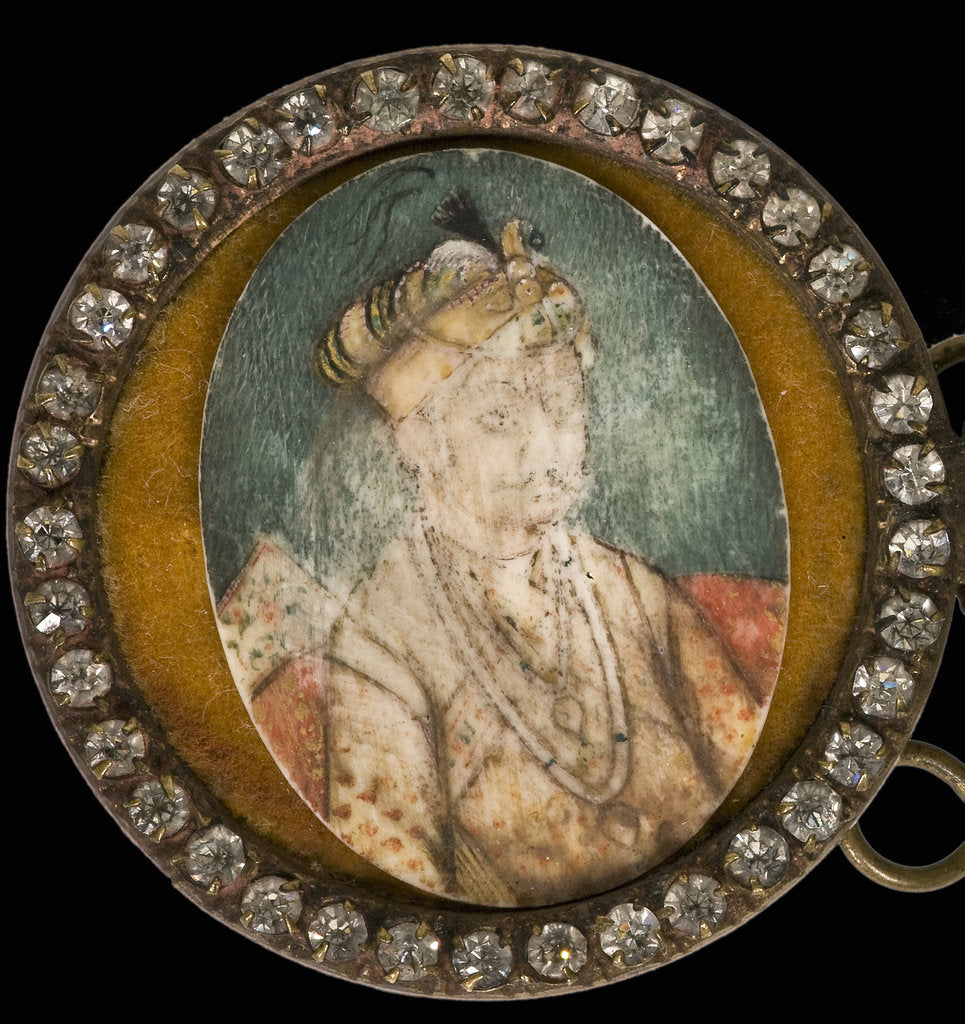 Detail of Portrait of Akbar the Great, Mughal Emperor by Anonymous