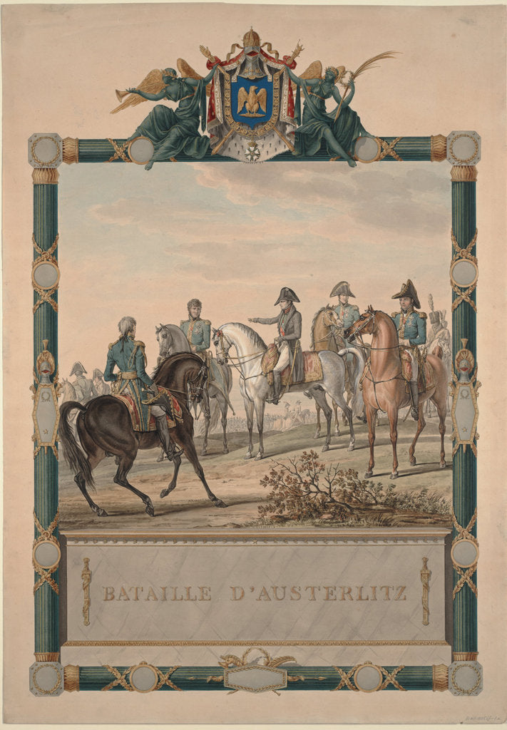 Detail of The Battle of Austerlitz on December 2, 1805, 1805 by Carle Vernet