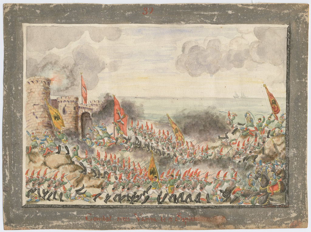 Detail of The Siege of Varna on September 1828, 1829 by Anonymous