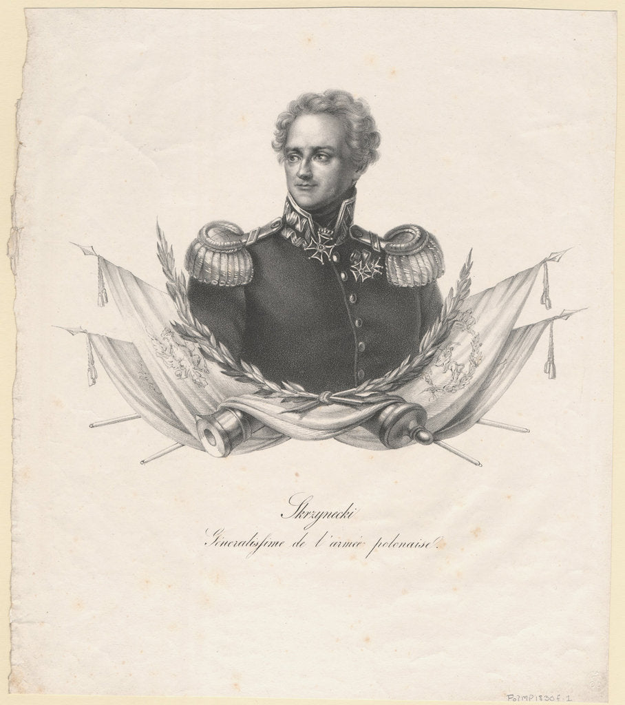 Detail of Jan Zygmunt Skrzynecki, 1831 by Anonymous