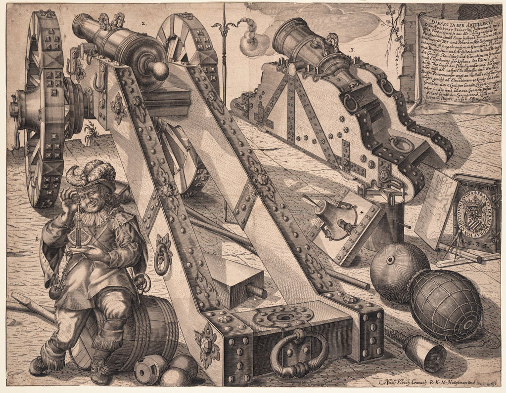 Detail of Artillery Cannon, 1636 by Ulrich von Cranach