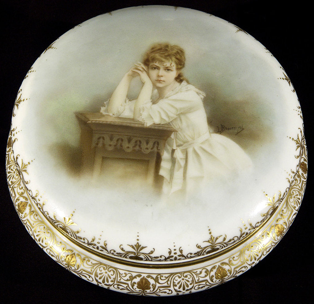 Detail of Bonbonnière Marie Bashkirtseff by Louise-Cathérine Breslau