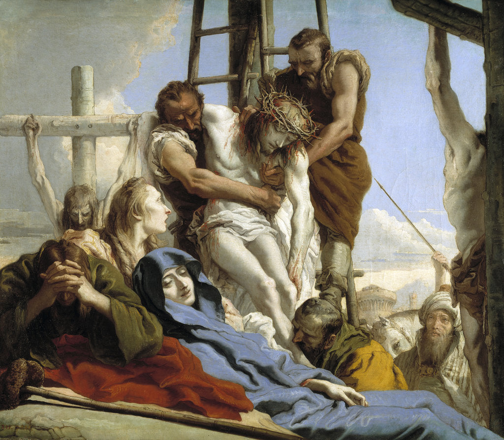 Detail of The Descent from the Cross, 1772 by Giandomenico Tiepolo