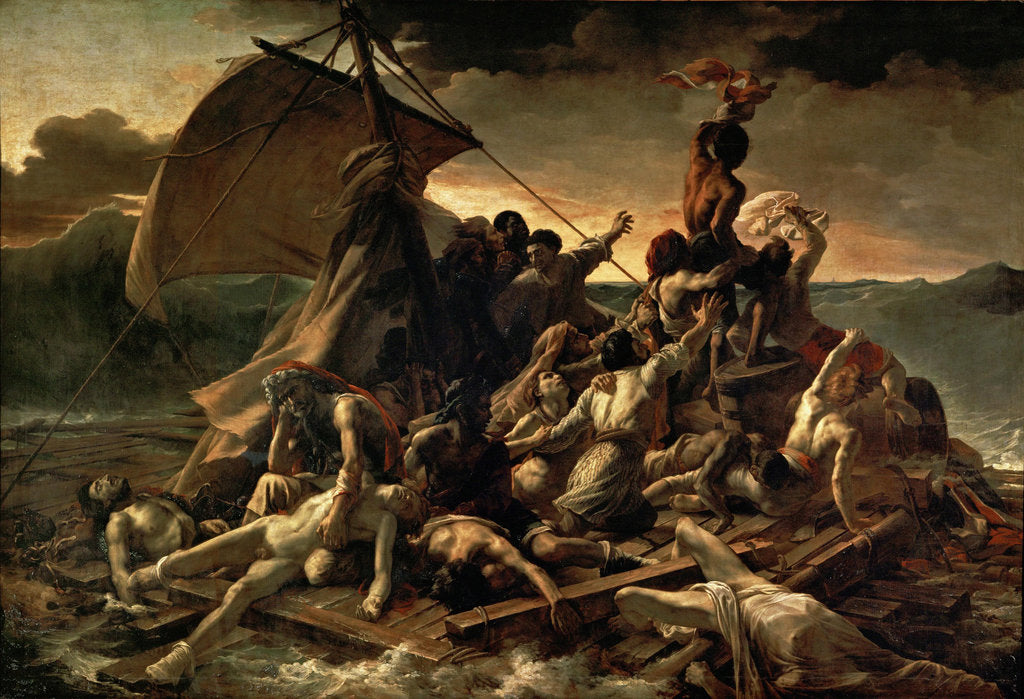 Detail of The Raft of the Medusa (Le Radeau de la Méduse), 1818-1819 by Théodore Géricault