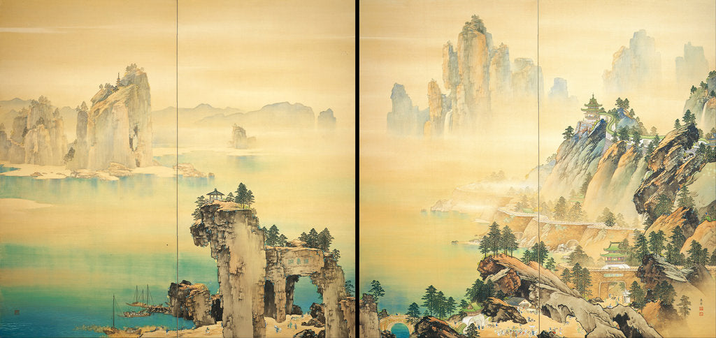 Detail of Good Omen, 1931 by Yamamoto Shunkyo