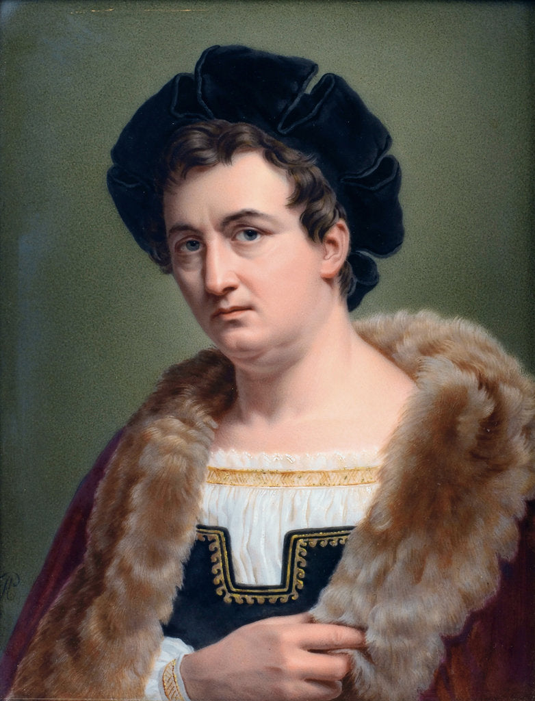 Detail of Portrait of François-Joseph Talma, 1823 by Aimée Perlet