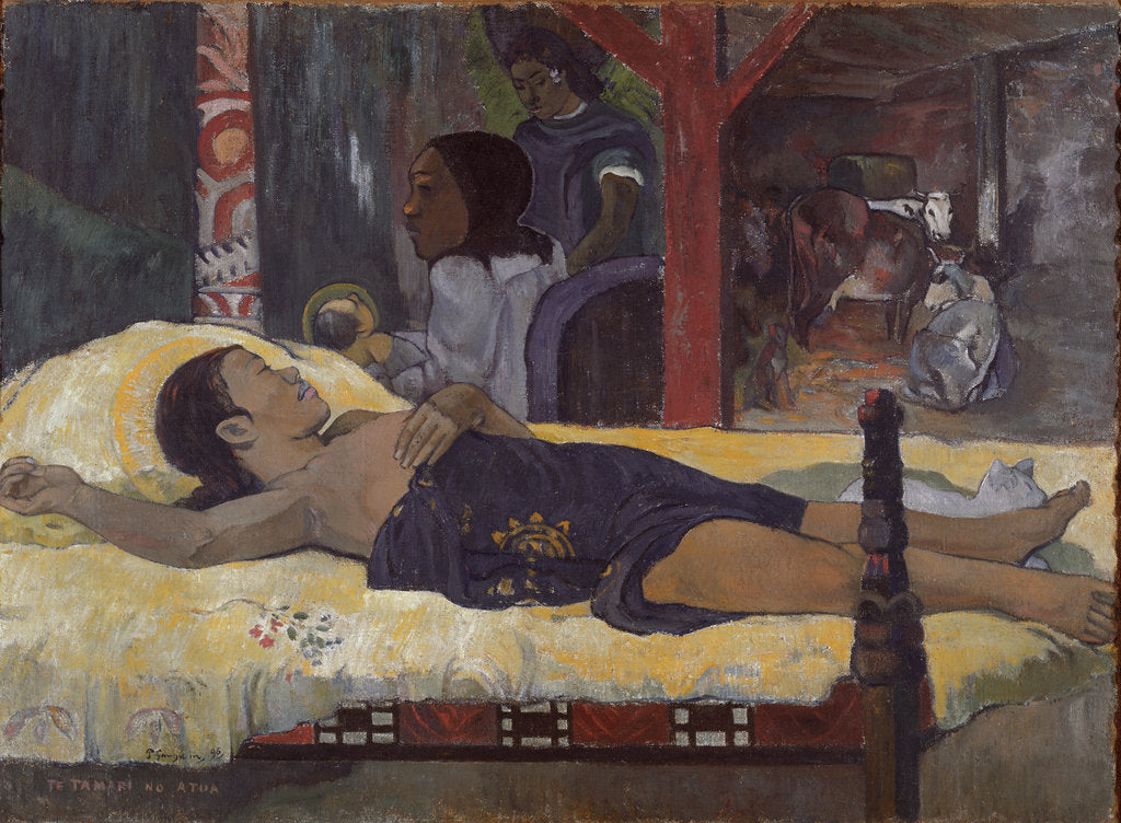 Detail of Son of God (Te Tamari no Atua), 1896 by Paul Eugéne Henri Gauguin