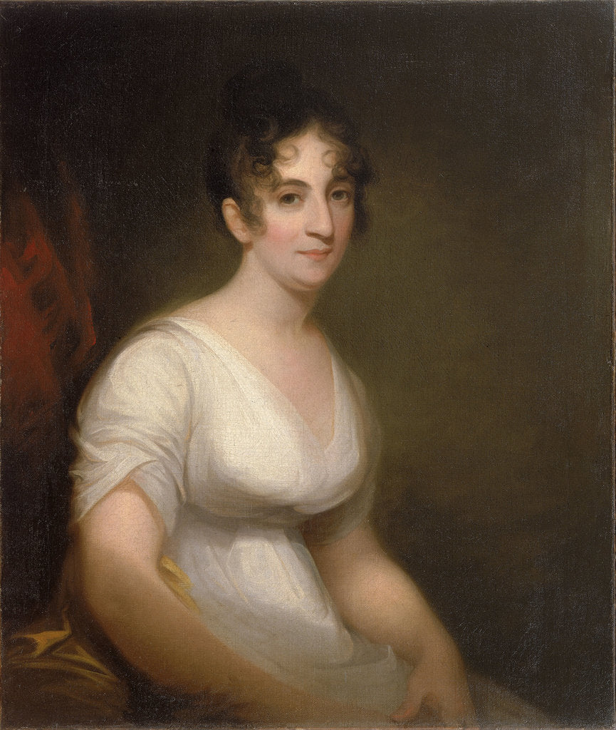 Detail of Sally Etting, 1808 by Thomas Sully