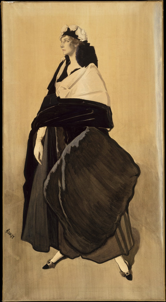 Detail of Ida Rubinstein, c. 1910 by Léon Bakst