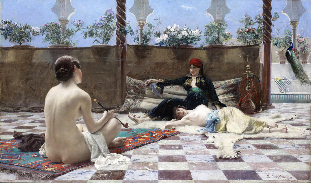 Detail of Turkish Women, 1893 by Ferdinand Max Bredt