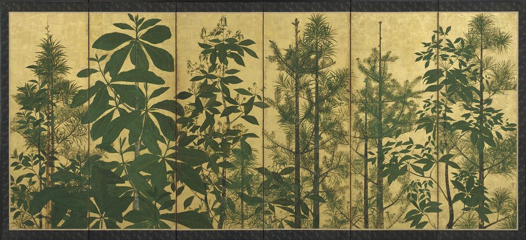 Trees, Early 17th cen by Master of I-nen Seal