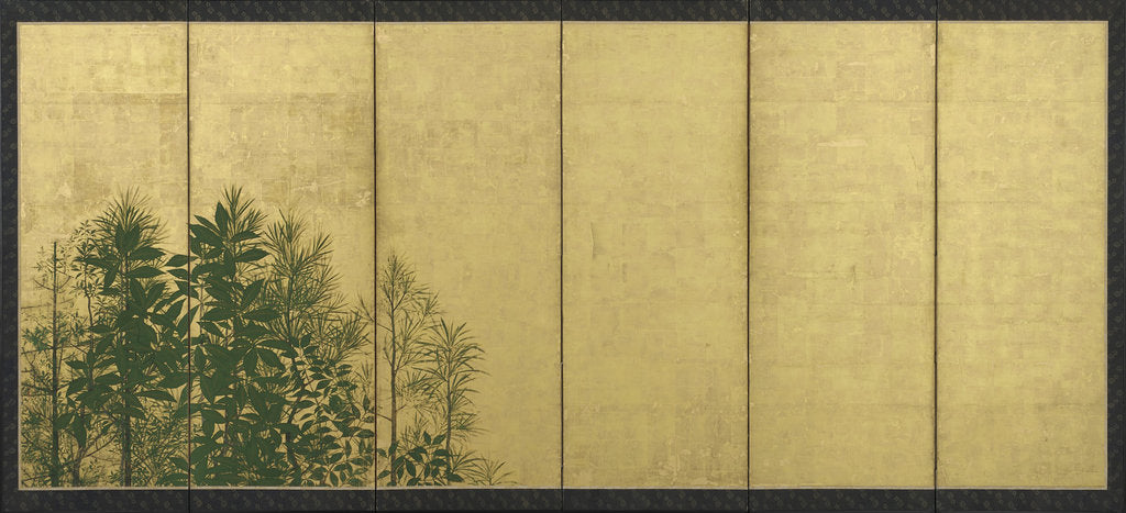 Detail of Trees, Early 17th cen by Master of I-nen Seal
